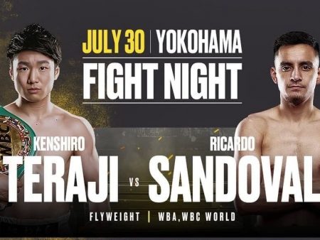Kenshiro Teraji vs Ricardo Sandoval: tudo sobre o duelo histórico de 30 de julho de 2025 no Japão