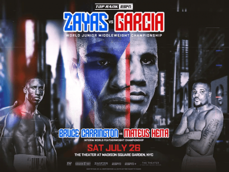 Zayas vs Garcia (2025): Tudo sobre o grande combate – Horário, Transmissão, Undercard e Prognóstico